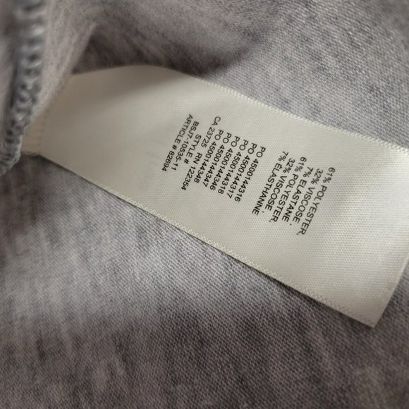 Aritzia Gray Short Sleeve Tee Medium Oversized - Picture 5 of 5